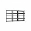 71.2''H Storage Shelves, 2500Lbs Garage Shelving,Adjustable Heavy Duty Shelving Unit,5Tire Tall Garage Shelves,Metal Standing Shelf Units,Utility Rack for Kitchen Warehouse Industrial Basement 3 Pack