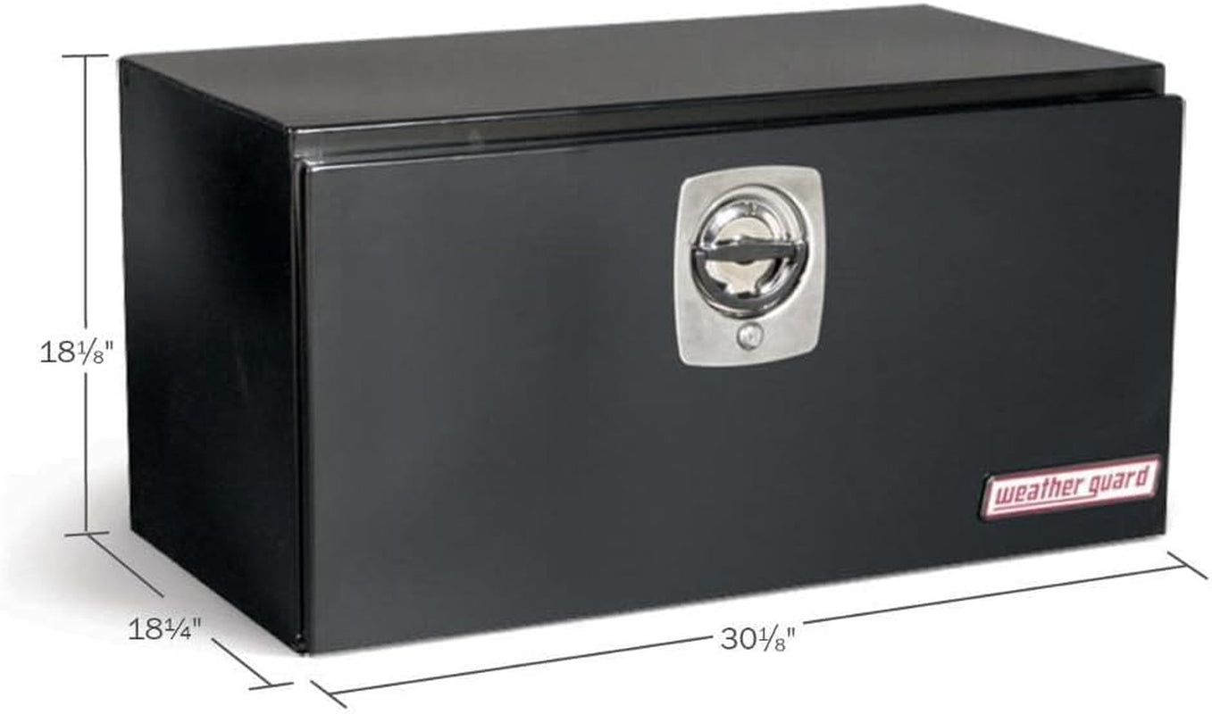 (530502 Underbed Tool Box, Steel, Gloss Black