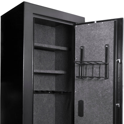 9.33 Cubic Ft Tall Biometric Rifle Safe – Steel Firearm Storage with Silent Mode
