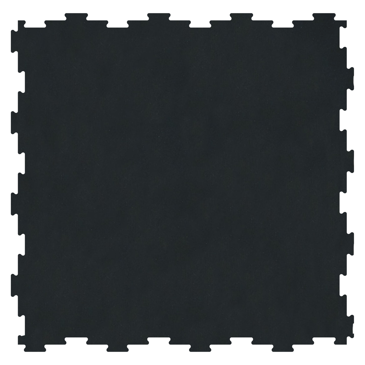 Interlocking Rubber Gym Tile- 1/2"Thick | 22.5" × 22.5"