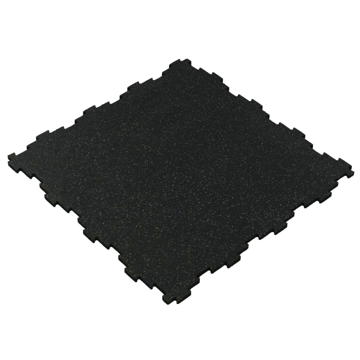 Interlocking Rubber Gym Tile- 1/2"Thick | 22.5" × 22.5"