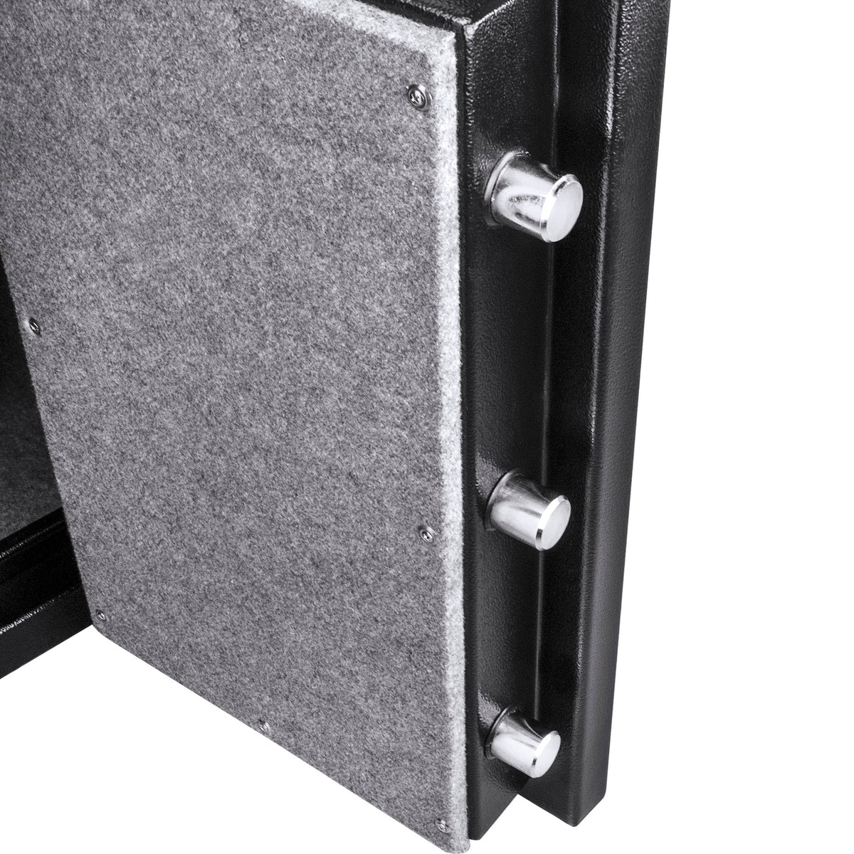 Fireproof Protection Safe Vault – Black Steel Safe with Electronic Keypad Lock