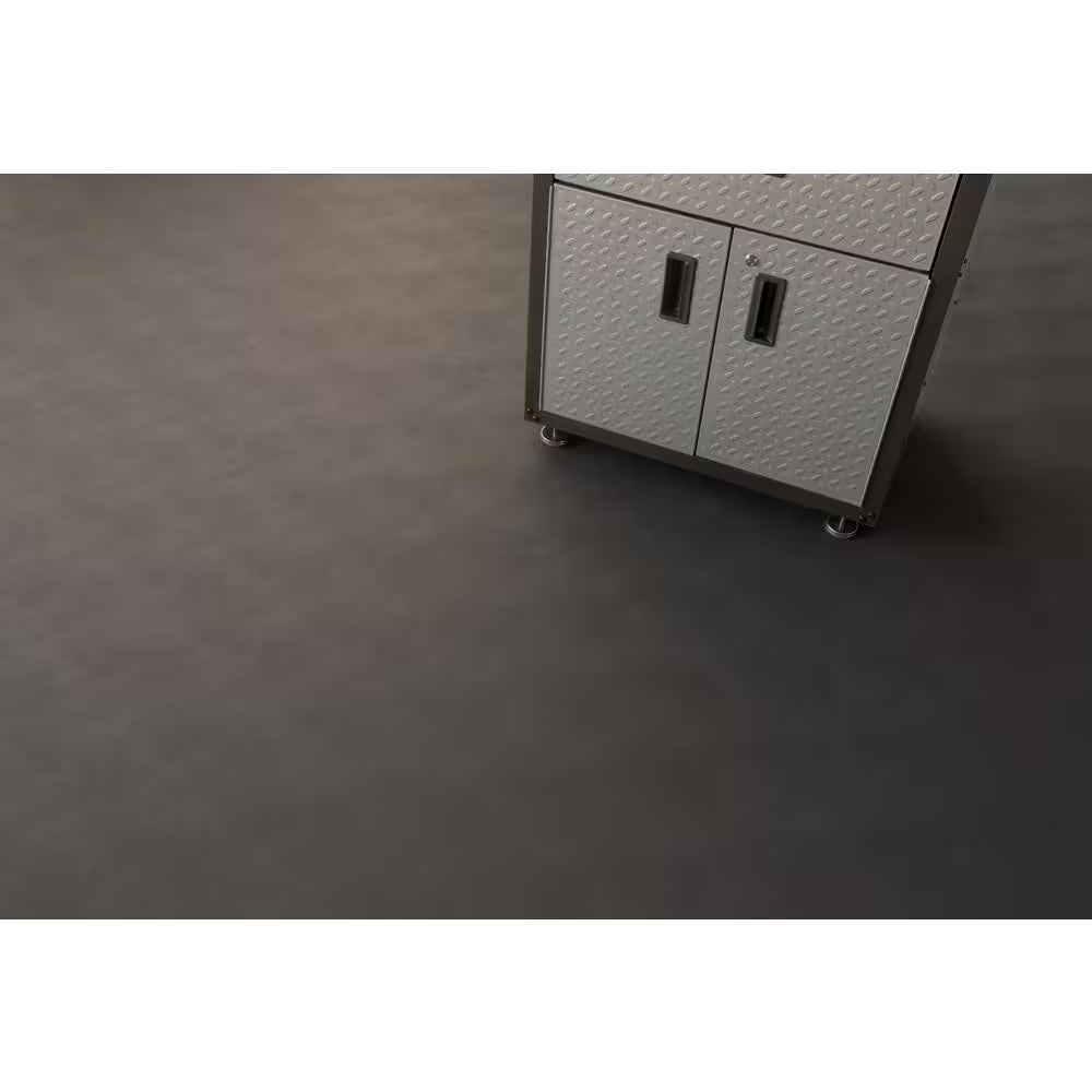 Levant 8.5 Ft. X 22 Ft. Slate Grey Vinyl Universal Flooring