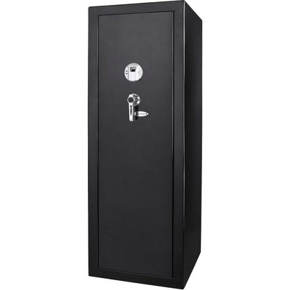 9.33 Cubic Ft Tall Biometric Rifle Safe – Steel Firearm Storage with Silent Mode