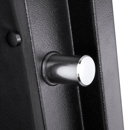 Tall Fireproof Protection Safe Vault – Black Solid Steel Safe with Electronic Keypad