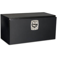 (536502 Underbed Tool Box, Steel, Black — Studio Shot