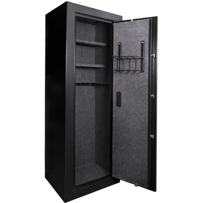 9.33 Cubic Ft Tall Biometric Rifle Safe – Steel Firearm Storage with Silent Mode