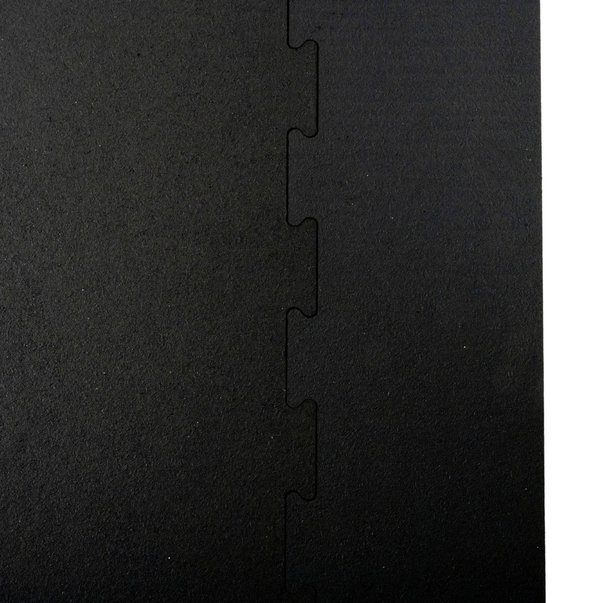 Interlocking 6' × 4' Rubber Gym Mat 3/4" Thick