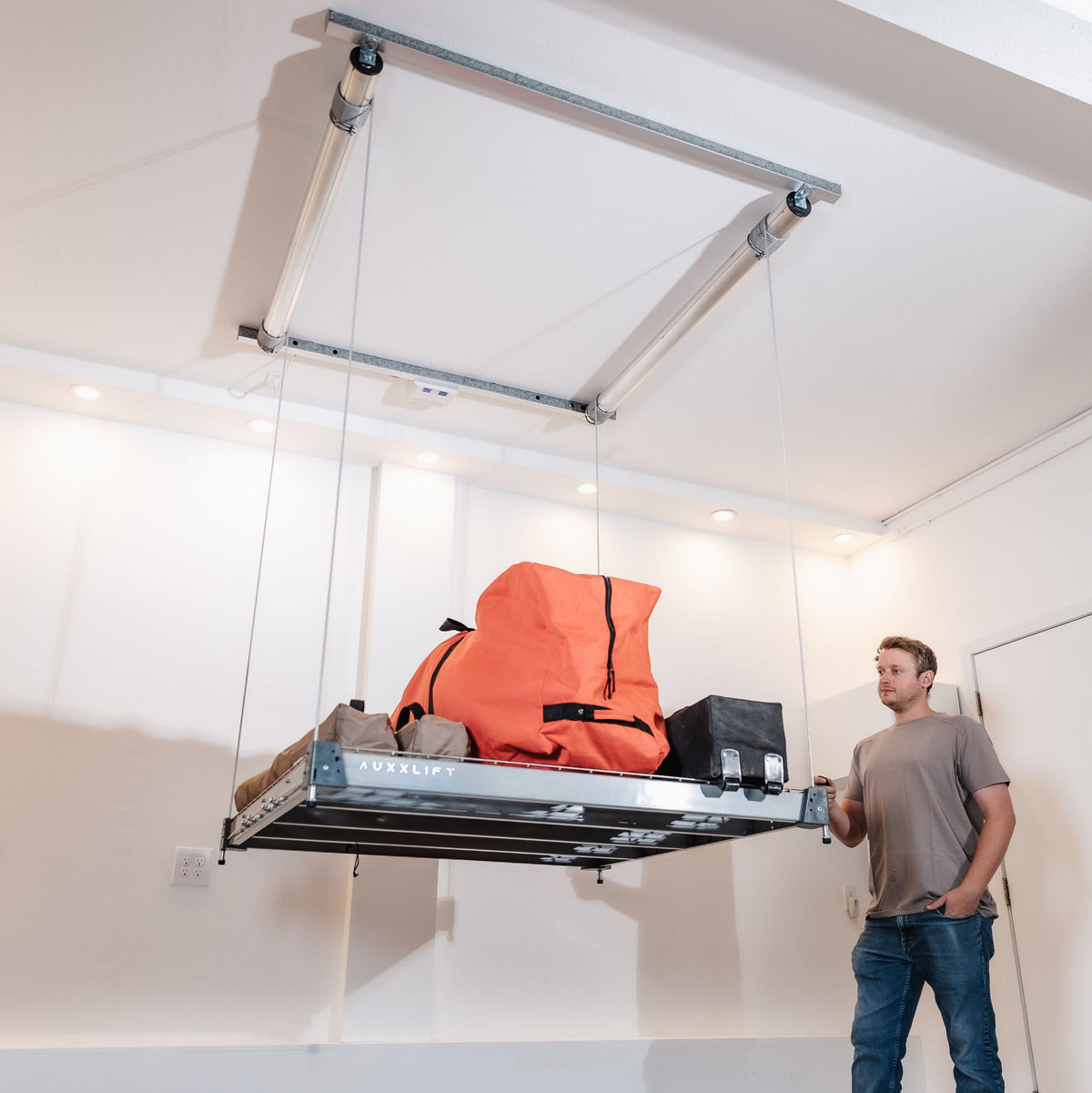 Auxx-Lift Motorized Ceiling Storage Lift