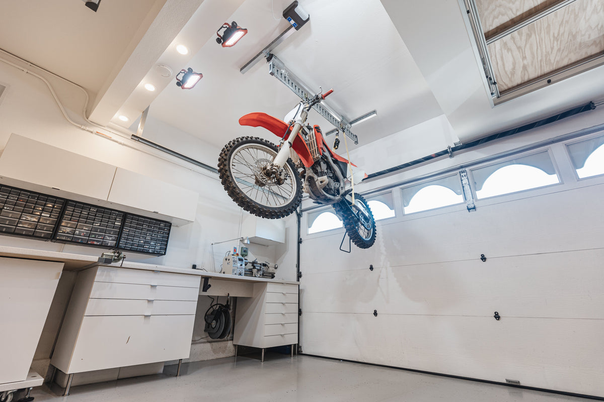 Auxx-One Motorized Overhead Garage Storage Lift