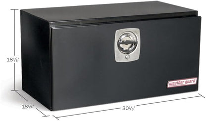 (530502 Underbed Tool Box, Steel, Gloss Black