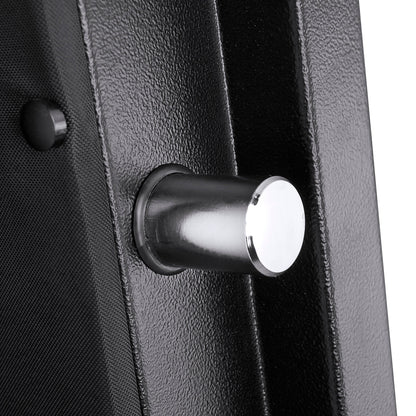 Tall Fireproof Safe Vault in Black – Solid Steel Security Safe for Home and Office