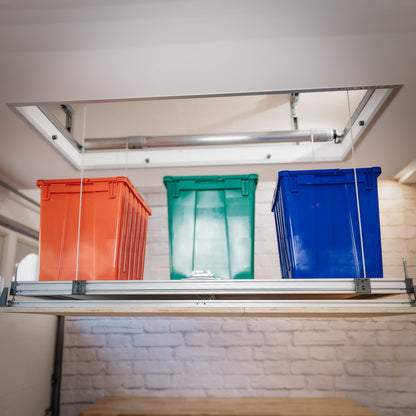The Attic-Lift Motorized Ceiling Cargo Lift