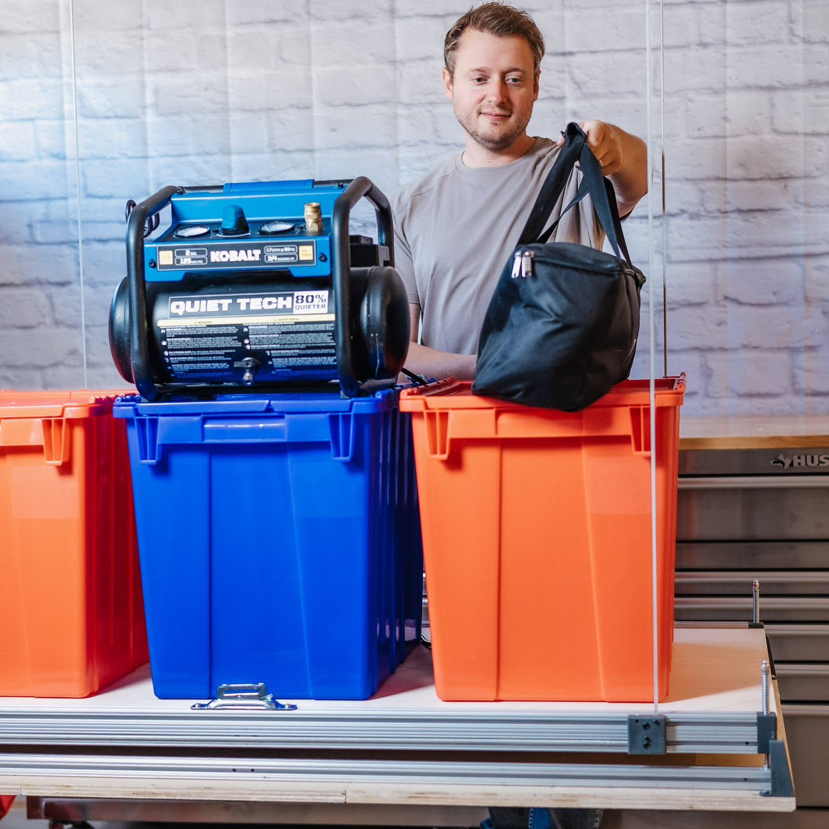 The Attic-Lift Motorized Ceiling Cargo Lift