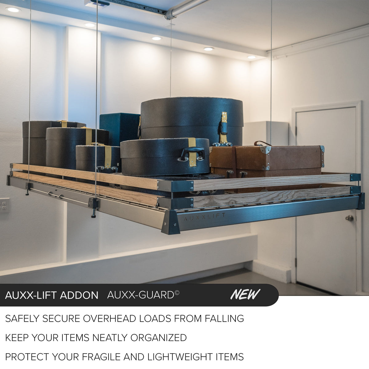 Auxx-Guard Real Hardwood Safety Rail Add-On