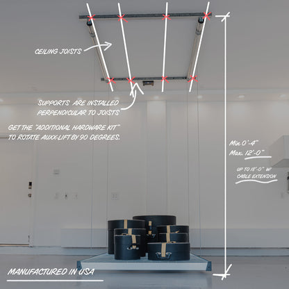 Auxx-Lift Motorized Ceiling Storage Lift