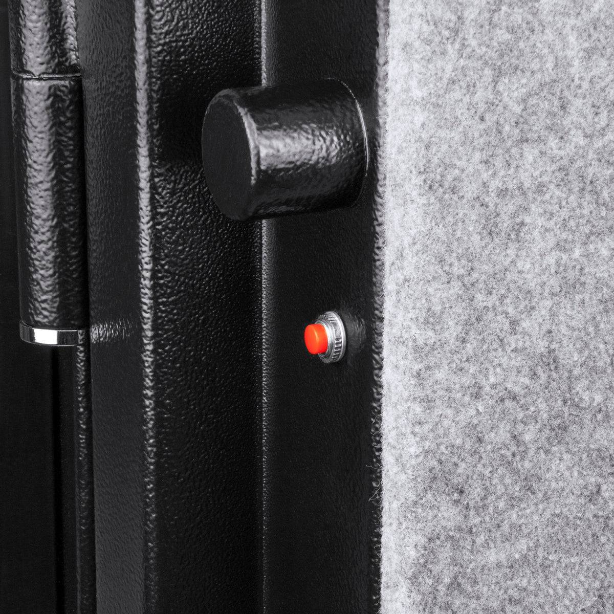 Fireproof Protection Safe Vault – Black Steel Safe with Electronic Keypad Lock