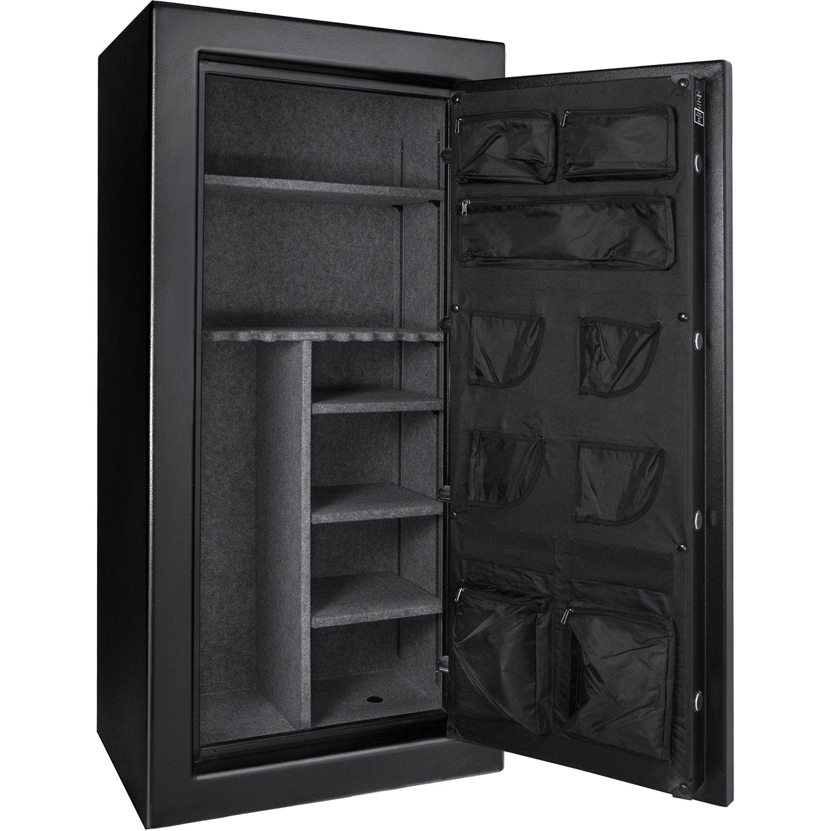 Tall Fireproof Protection Safe Vault – Black Solid Steel Safe with Electronic Keypad
