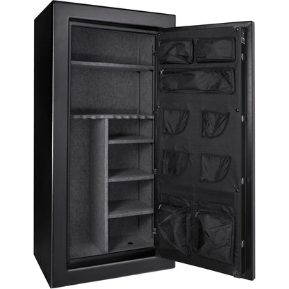 Tall Fireproof Protection Safe Vault – Black Solid Steel Safe with Electronic Keypad